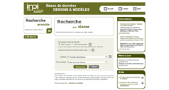Desktop Screenshot of bases-modeles.inpi.fr